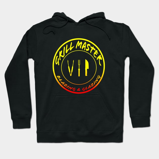 Grill Master VIP Blazing & Glazing in Color Hoodie by Klssaginaw